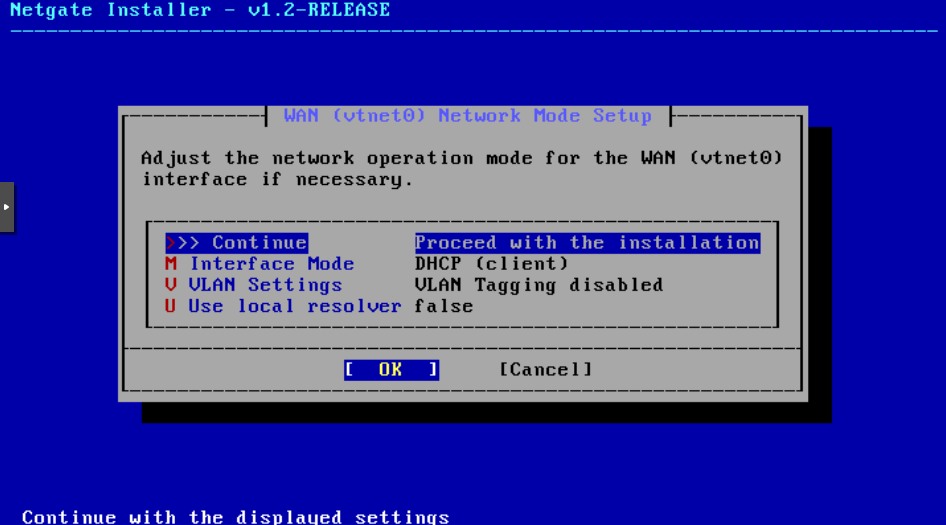 WAN Network Mode Setup(1)